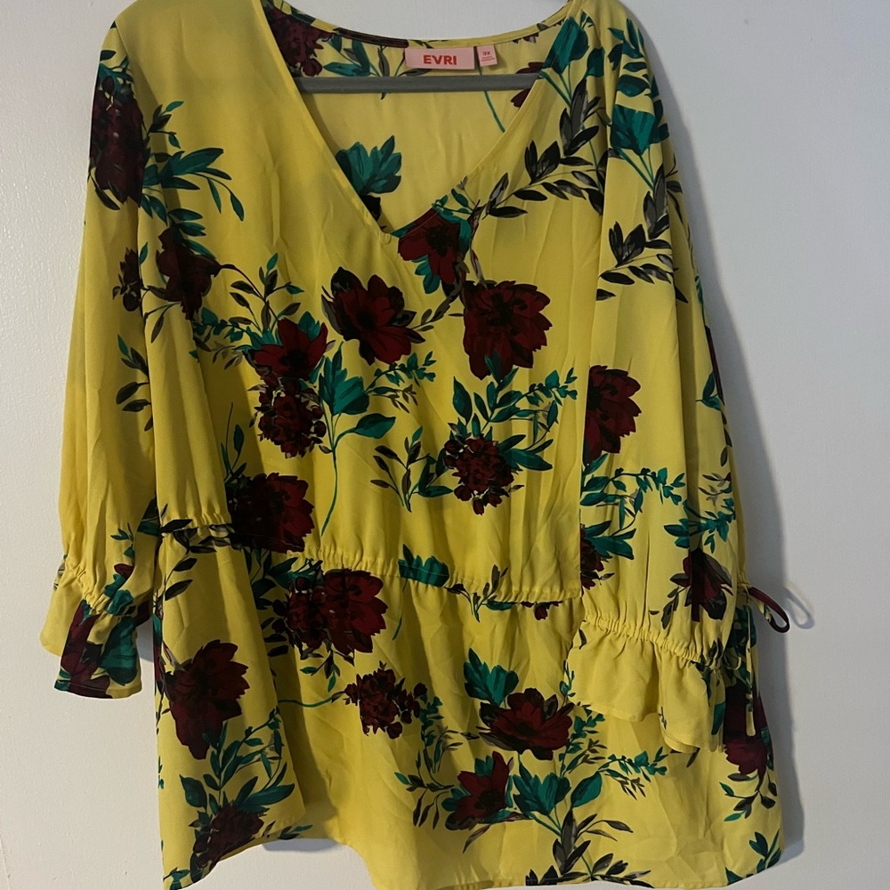 EVRI Blouse Size 3x